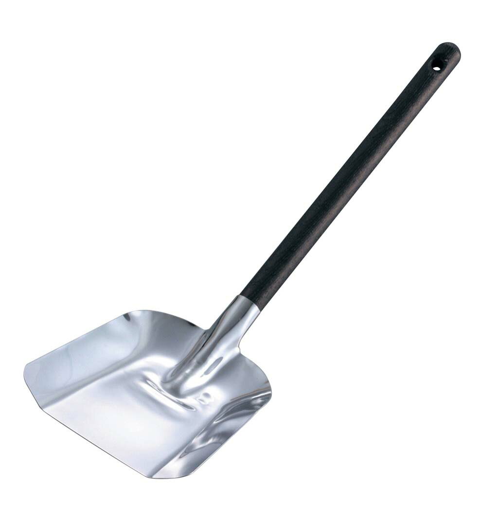 18-0 木柄十能(全長525mm) 業務用 0251200