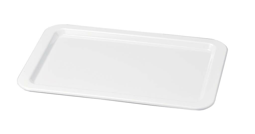 Square Plates - ニューホワイト 渕丸長角プレート 56cm 業務用 0261660