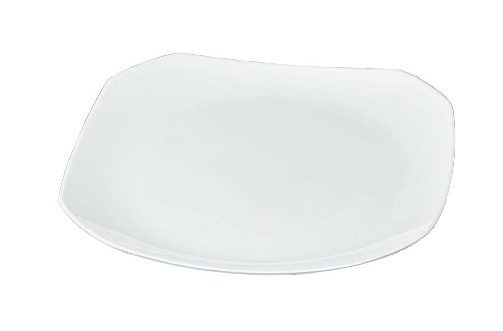 ニューホワイト 隅切盛皿 41cm 業務用 0261870(3)