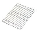 【在庫限り】18-8 角バットアミ(補強付)2枚取 30385 業務用 0266400