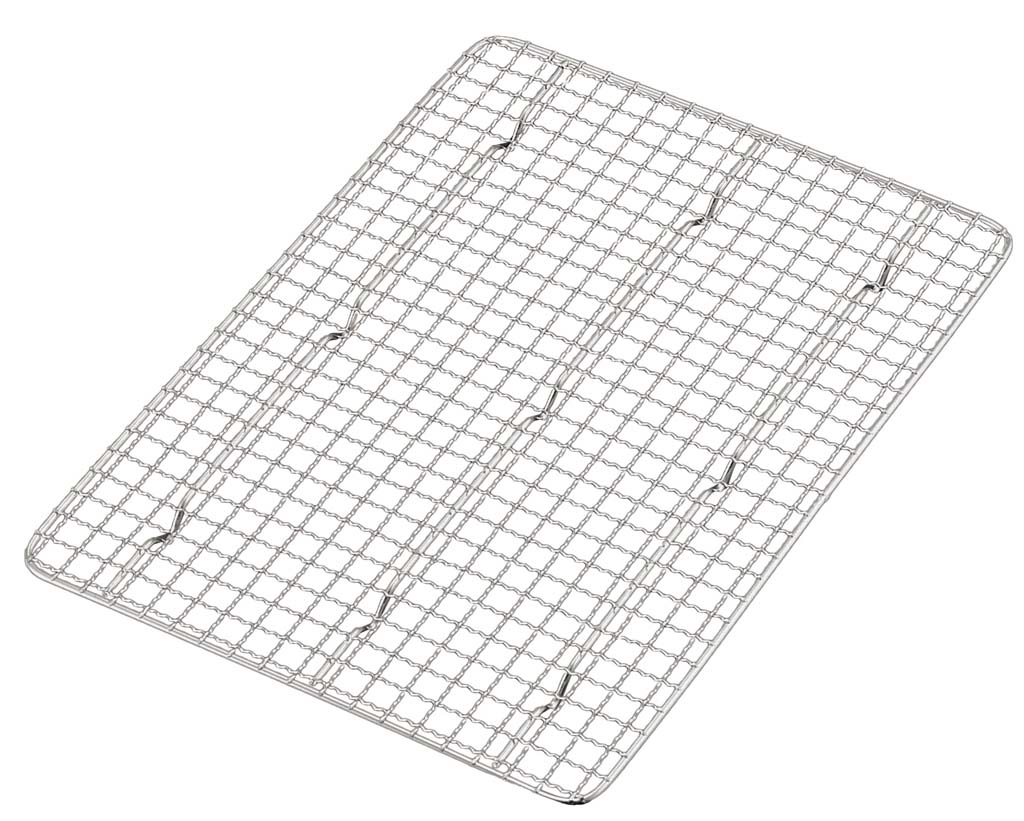 【在庫限り】18-8 角バットアミ クリンプ目 6枚取 30190 業務用 0269400