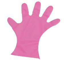 カラーマイジャストグローブ #28 化粧箱(五本絞り)200枚入 S 27μ ピンク 業務用 2877010