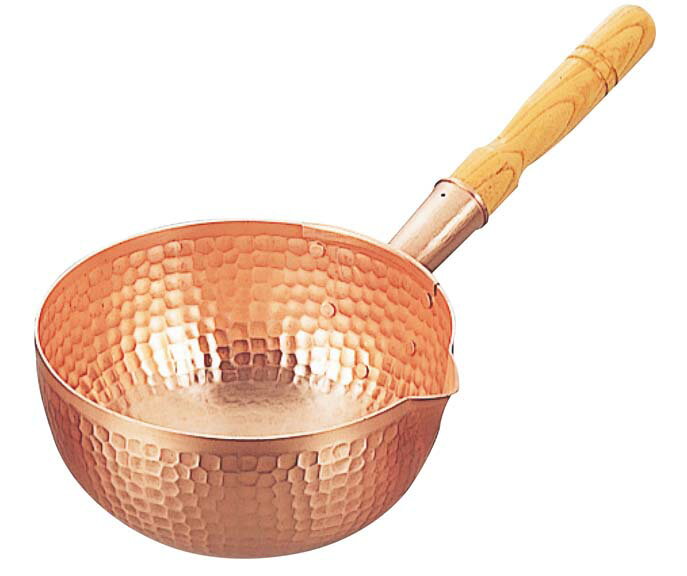 Yukihira Pots - 銅 片手 ボーズ鍋 24cm(錫引無) 業務用 3027200