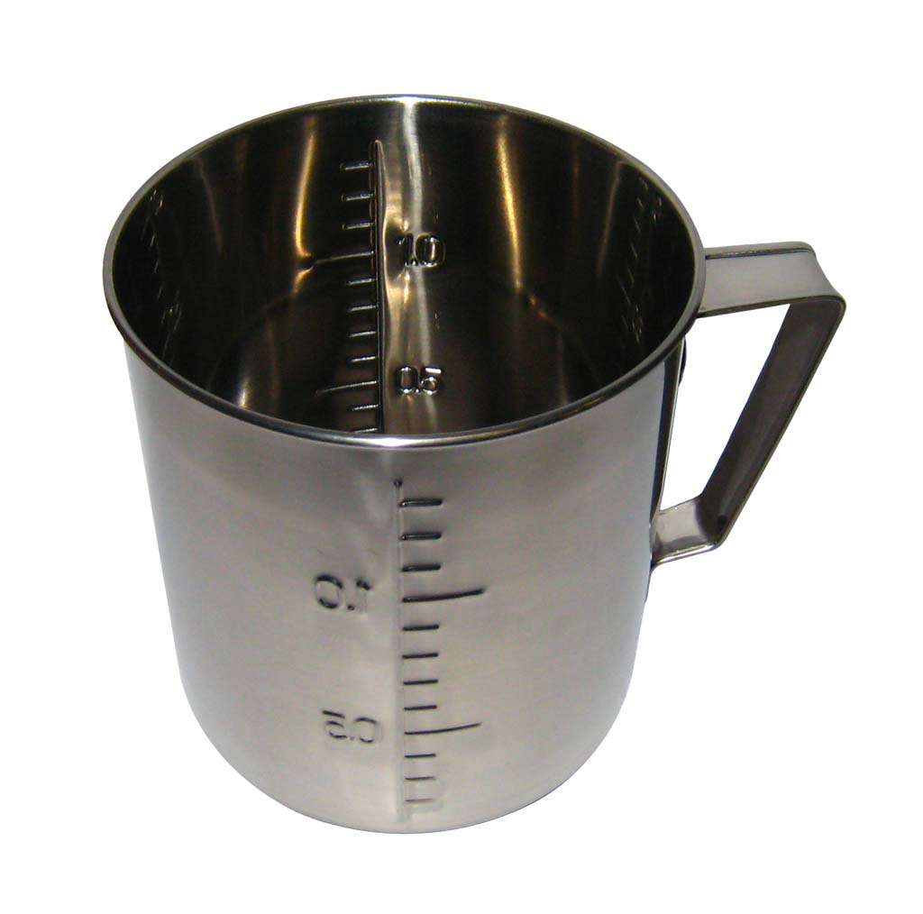 ●サイズφ120×H130(mm)●重量：300g●容量：1.5L●材質18-8ステンレス●最小目盛：100cc※商品画像はメーカー提供の代表画像を使用しております。複数掲載の画像でも、単品販売の場合がございます。サイズ・カラー・型番・付属品等は商品名・商品説明欄をご確認ください。※製造時期により、パッケージや商品の規格が異なる場合がございます。予めご了承ください。ご不明点などございましたらいつでもお気軽にお問い合わせくださいませ。