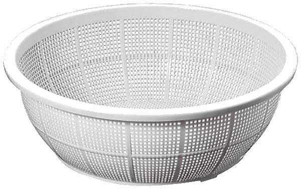 イケダ DX丸 ザル(ホワイト)#650 業務用 3064110