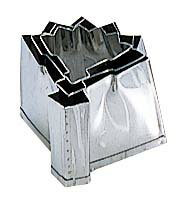 EBM 18-8 手造抜型 3Pcs オールシーズン 鉄扇 業務用 3096900