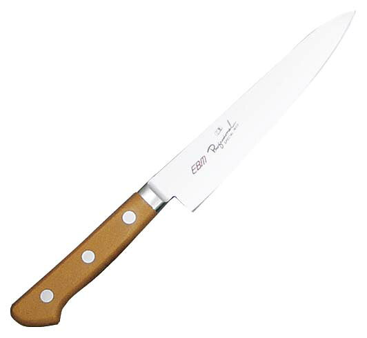 EBM 抗菌 スペシャル・イノックス ペティーナイフ 15cm ブラウン 業務用 3165860