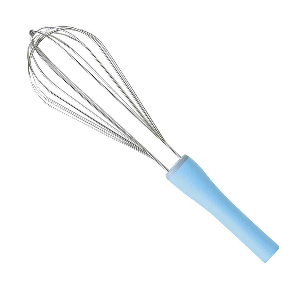 抗菌泡立て 2ライン(7本太線)AG-40-7 400mm ブルー 業務用 3229310