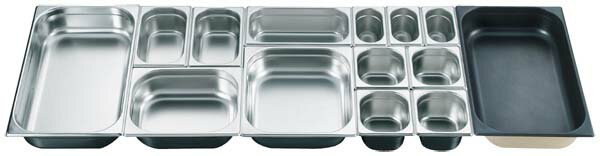 プロシェフ 18-8 ガストロノームパン 2/1 100mm 業務用 3566700