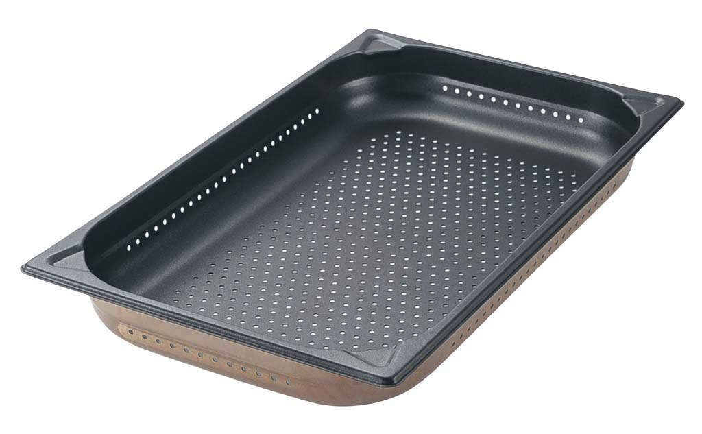 プロシェフ 18-8 ノンスティック穴明GNパン 1/1 20mm 業務用 3566861