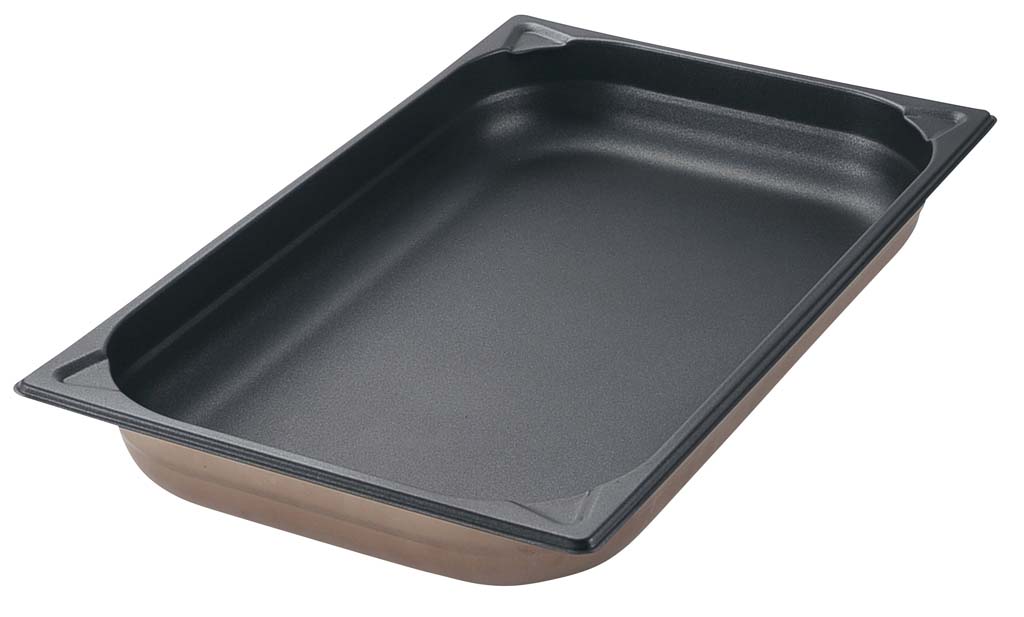 【在庫限り】プロシェフ 18-8 ノンスティックGNパン 1/1 65mm 業務用 3567010