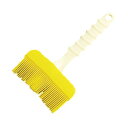 【在庫限り】シリコン塗りハケ LL(幅100mm)イエロー 業務用 4060900