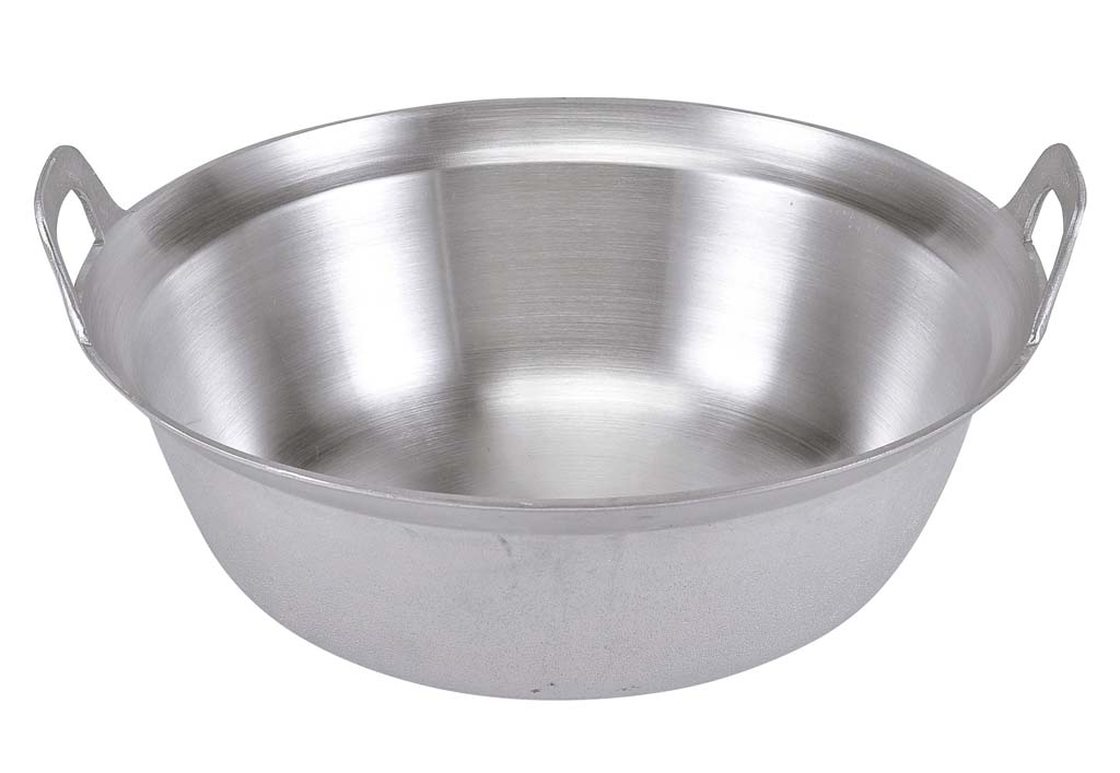 アルミ イモノ段付鍋(料理取手) 33cm 業務用 4200810