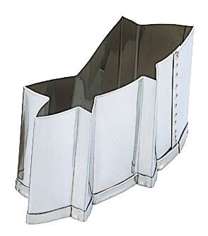 EBM 18-8 手造り業務用 抜型 夏 鮎 バラC 4278630