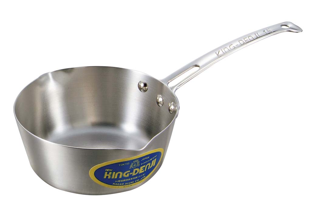 ニューキングデンジ 雪平鍋(目盛付)18cm 業務用 4330300