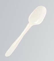 袋入スプーン160(100本入)アイボリー 業務用 4370400