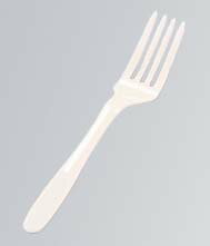 袋入フォーク160(100本入)アイボリー 業務用 4370450