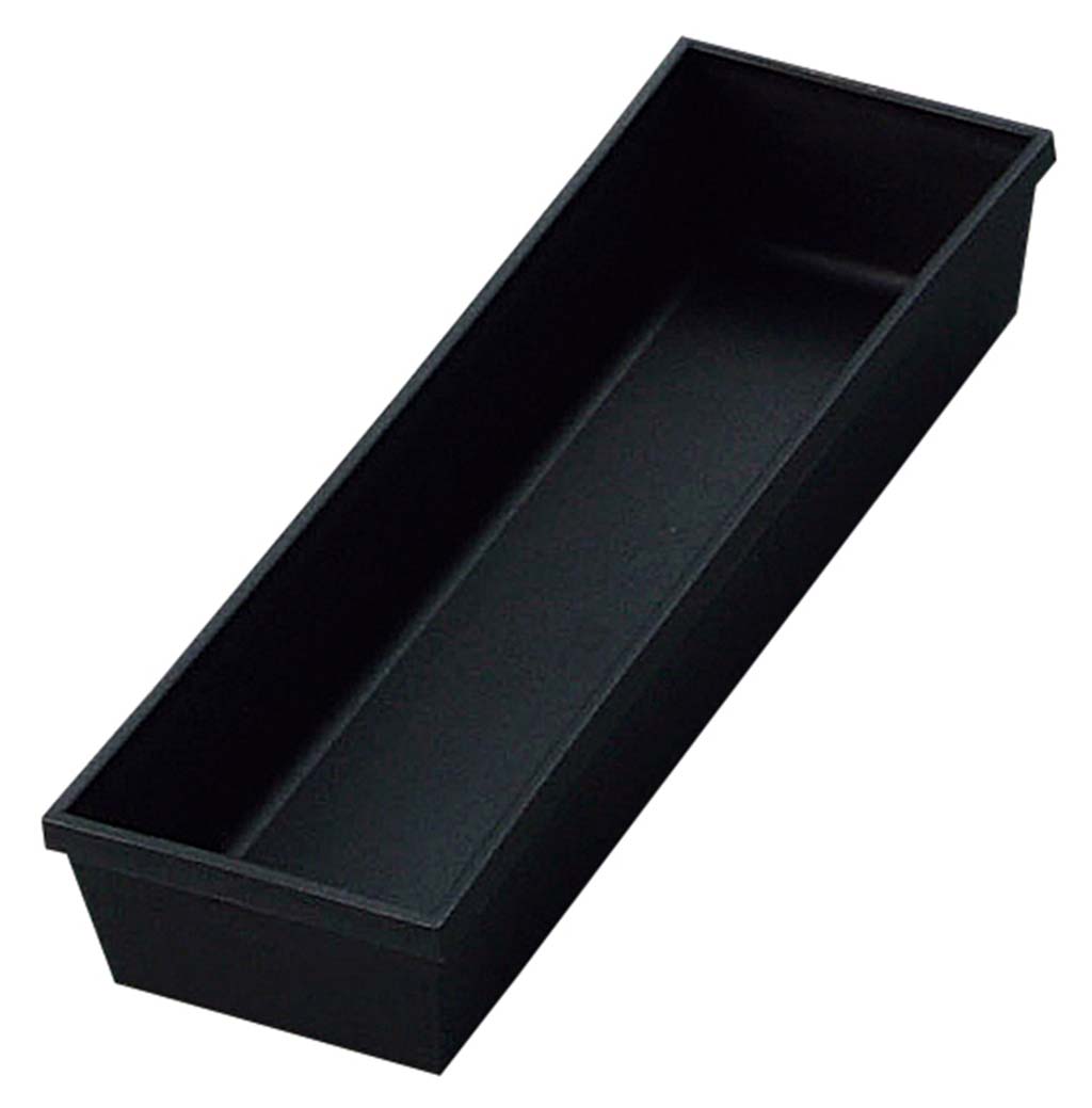 【在庫限り】マット カトラリーケース L ブラック 240×75×H43 業務用 4450400