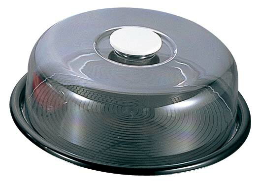 ラブリーハット 丸ケーキフード 大 黒 MT-555 14インチ 業務用 4544230