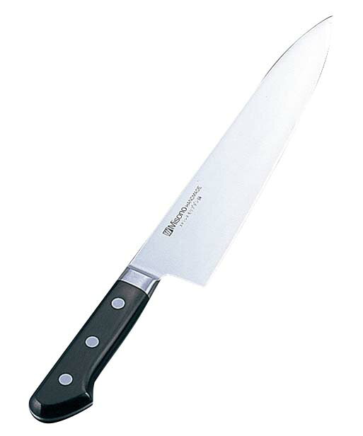 ミソノ モリブデン鋼 ツバ付 牛刀 No.513 24cm 業務用 4889400