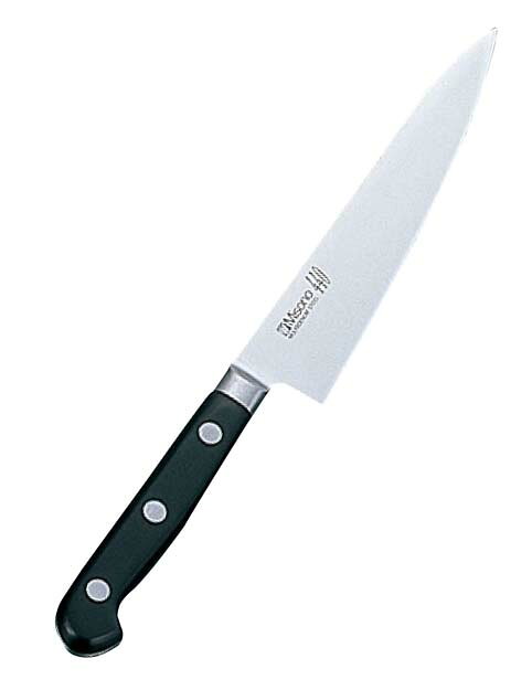●型番：No.831●サイズ230(mm)●重量：62g●板厚：背:1.7(mm)●材質16クロム・ハイステンレスモリブデン鋼●刃渡り：12cm●プロのフォルム、プロの切れ味。16クロム・ハイステンレスモリブデン鋼で応える●従来の13クロムから、より錆びにくく、より粘り強い16クロムへ。ミソノの永年のノウハウと総合技術力は、ついに16クロム・ハイステンレスモリブデン鋼を実現させた。従来製品と比べると、どこまでも切れる。錆びにくい、しかも研ぎやすい。高品質＆高性能。●両刃※商品画像はメーカー提供の代表画像を使用しております。複数掲載の画像でも、単品販売の場合がございます。サイズ・カラー・型番・付属品等は商品名・商品説明欄をご確認ください。※製造時期により、パッケージや商品の規格が異なる場合がございます。予めご了承ください。ご不明点などございましたらいつでもお気軽にお問い合わせくださいませ。