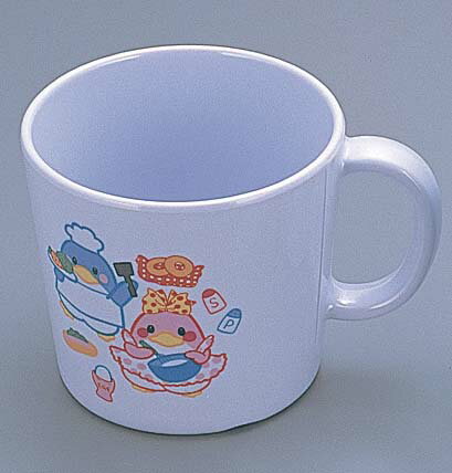 【在庫限り】メラミン子供食器 ベン&ベティー 片手コップ(大)BB-15 業務用 5453000