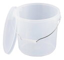 PP バケツ 13L PO-13A 本体 乳白色 業務用 5829710(3)
