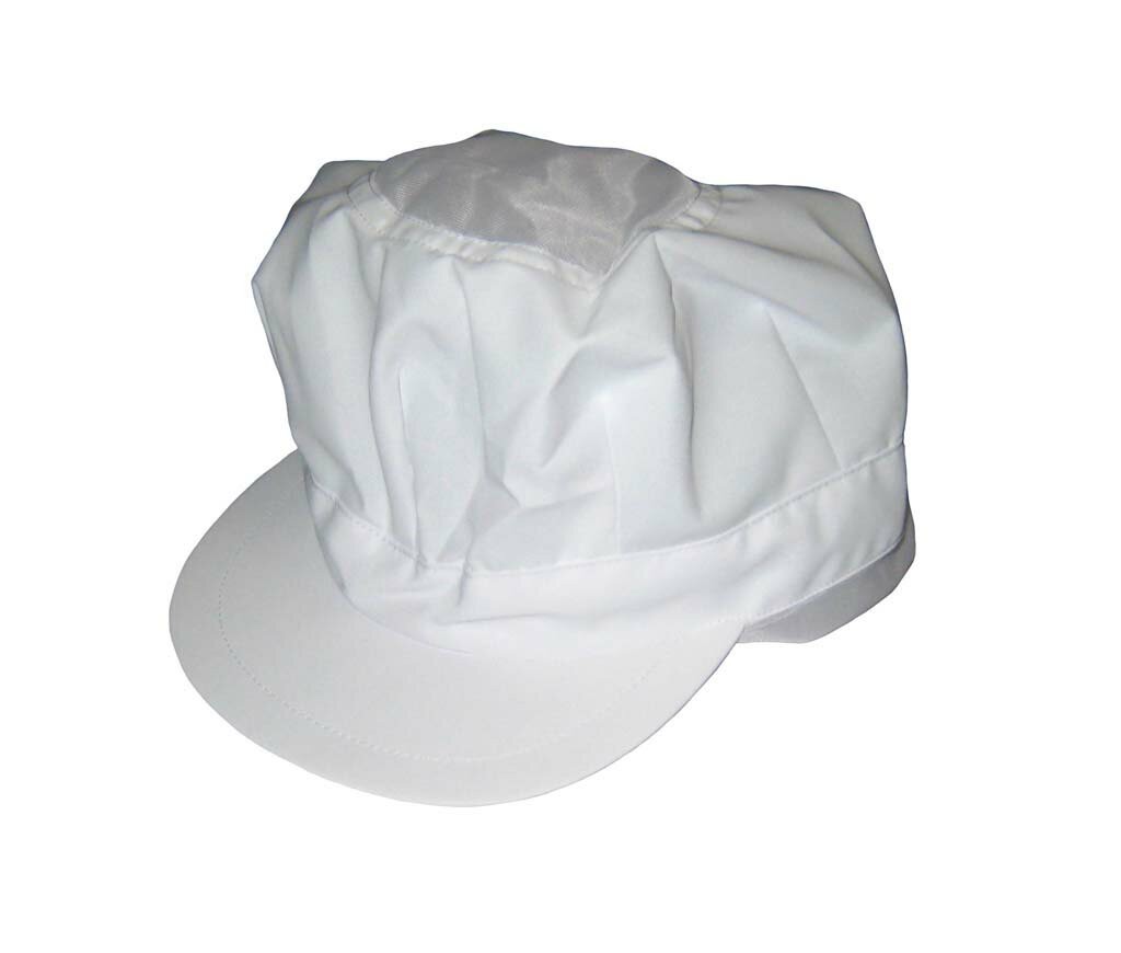 頭巾帽子 八角タイプ 9-1065 白 フリーサイズ 業務用 6028060
