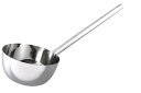 18-8 長柄付ひしゃく三角グリップ 24cm(3.85L)柄長75cm 業務用 6029740