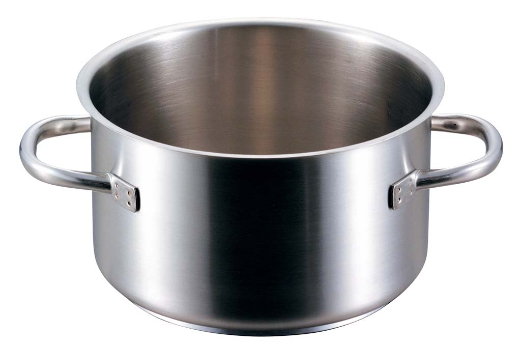 ●型番：1007-32●サイズφ336(mm)底径：290(mm)底厚：6.6(mm)●内寸φ320(mm)深さ：195(mm)●重量：3.7kg●容量：15.4L●材質18-10ステンレスアルミニウム●電磁調理器：200V●人間工学的に作られた空洞ハンドル●(ステンレス、アルミ、ステンレス)のサンドイッチ式三層底●電磁・ガス・電気・ハロゲンすべての熱源に対応です。●200V電磁調理器は非常にパワーがある為、鍋の変形防止・安全面からボリュームは中以下で、鍋の状態、内部の温度には細心の注意をお願いします。※商品画像はメーカー提供の代表画像を使用しております。複数掲載の画像でも、単品販売の場合がございます。サイズ・カラー・型番・付属品等は商品名・商品説明欄をご確認ください。※製造時期により、パッケージや商品の規格が異なる場合がございます。予めご了承ください。ご不明点などございましたらいつでもお気軽にお問い合わせくださいませ。
