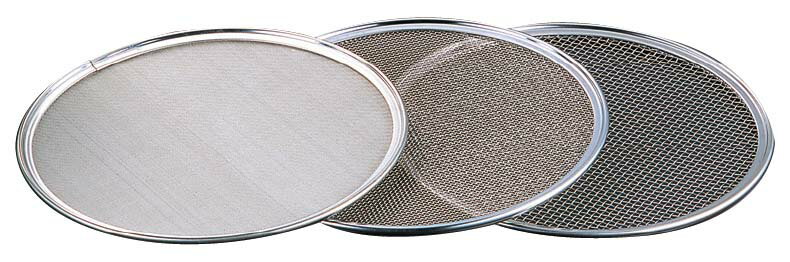 18-8 ワンタッチ 裏漉替アミ 21cm 12メッシュ 業務用 6388680