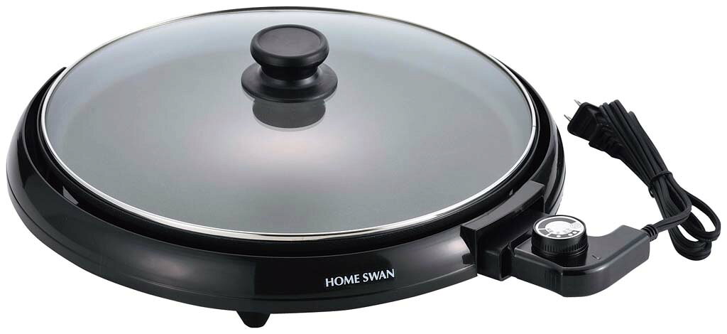 ●型番：SHP-33●サイズ製品：W450(mm)D380(mm)H135(mm)プレート内径330mmφ深さ18mm●重量：2490g●材質プレート：アルミダイキャスト(フッ素樹脂塗装)樹脂部：ポリプロピレンフェノール樹脂●表面加工：プレート内面：フッ素樹脂塗装●測定・調節/温度範囲/能力等保温〜230℃●消費電力：1300W●電源：AC100V 50/60Hz●製造生産国：中国●一度にたくさん焼くことができます●フッ素樹脂塗装でこびり付きにくい●中身の見えるガラスふた付き●保温〜230℃までの温度調節器付き●直径33cmのホットプレート※商品画像はメーカー提供の代表画像を使用しております。複数掲載の画像でも、単品販売の場合がございます。サイズ・カラー・型番・付属品等は商品名・商品説明欄をご確認ください。※製造時期により、パッケージや商品の規格が異なる場合がございます。予めご了承ください。ご不明点などございましたらいつでもお気軽にお問い合わせくださいませ。