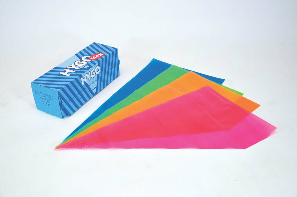 ハイゴマックス 使い捨てロールタイプ絞り袋(72枚ロール)ブルー 20212300 業務用 6434600