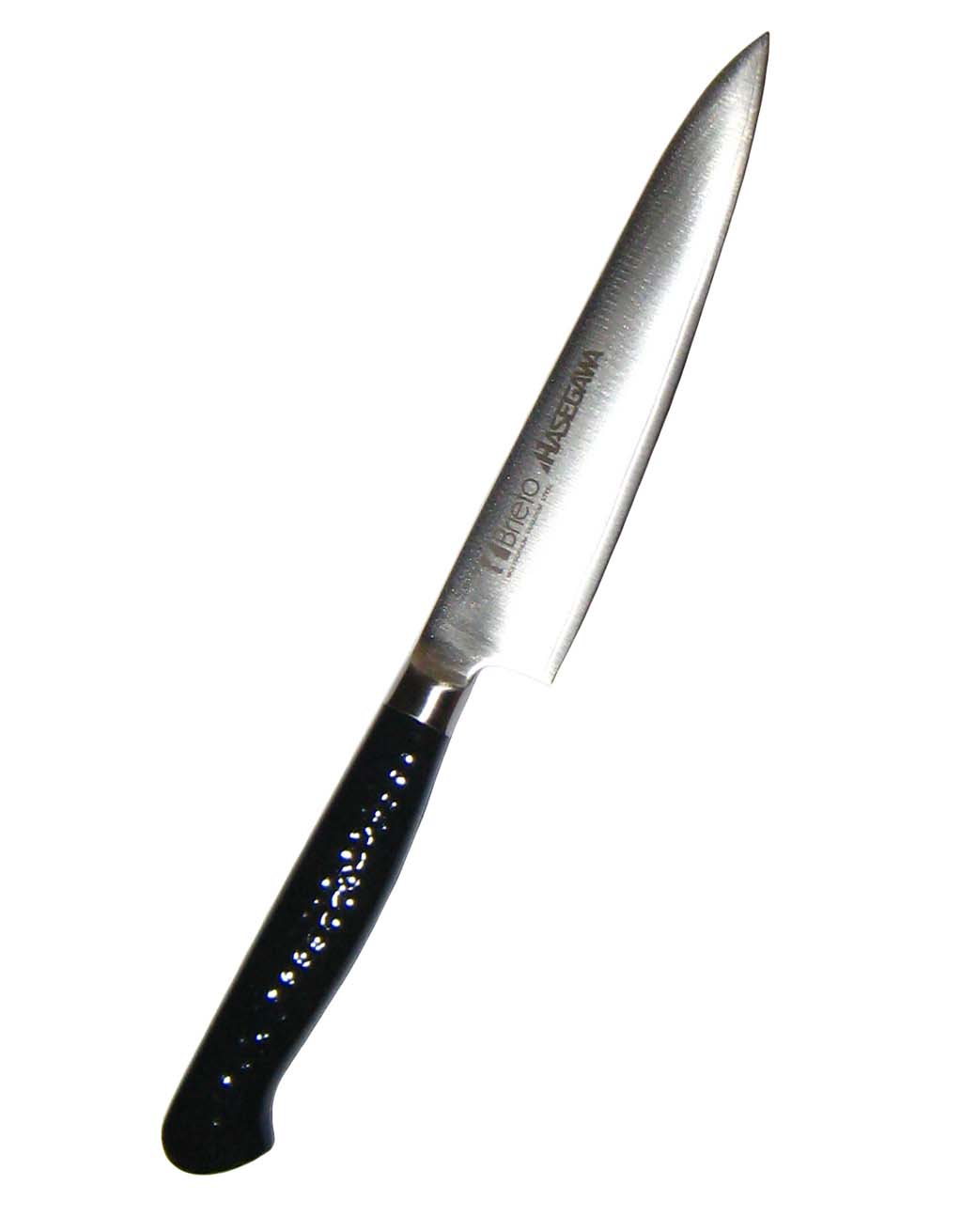 ハセガワ 抗菌カラー庖丁 ペティーナイフ MPK-15 15cm ブラック 業務用 6606680