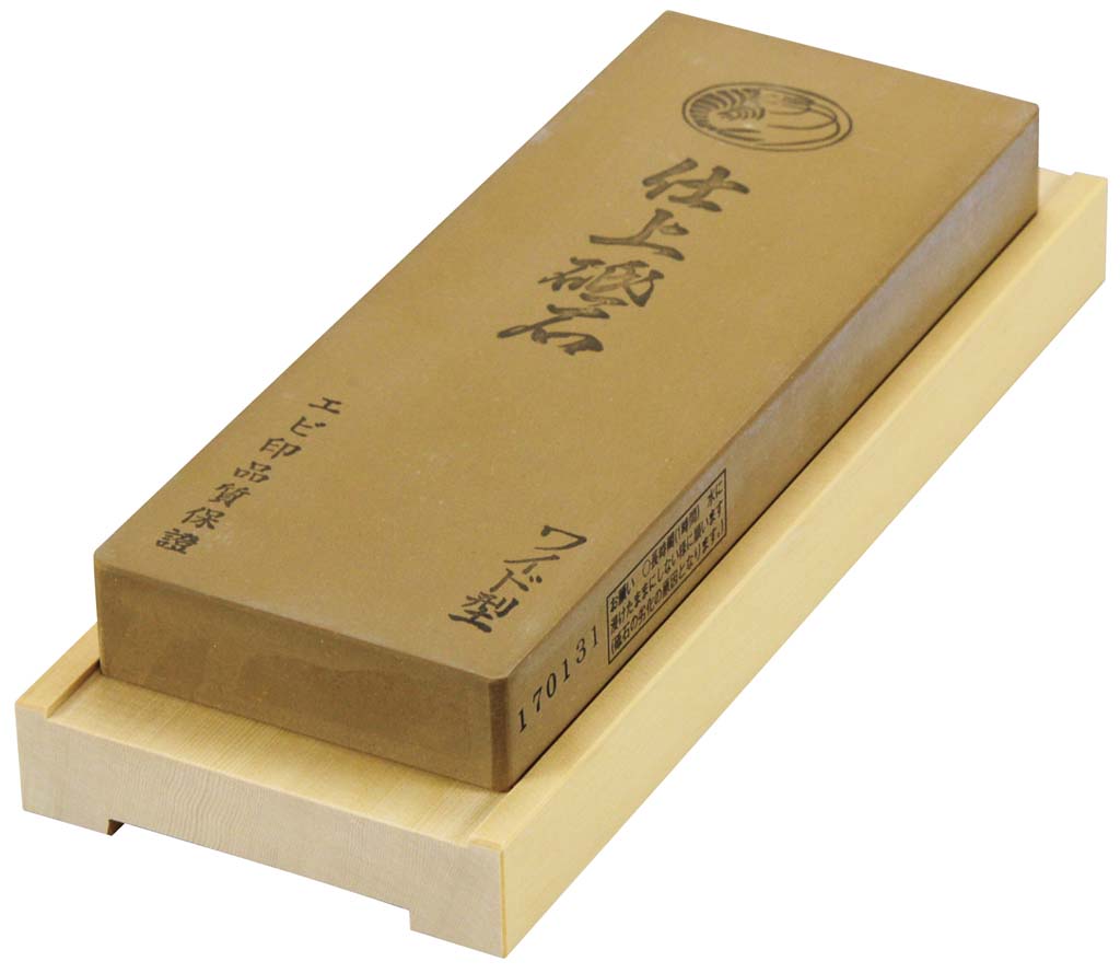 エビ印 ワイド型 仕上砥石 台付(#4000) 業務用 6661100