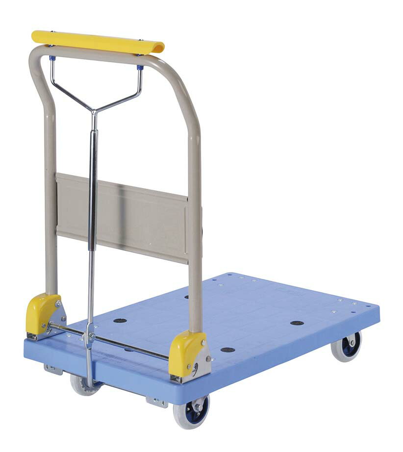 環境静音樹脂台車 ギアロック式ハンドブレーキ付 PHB-150GS 業務用 6662900