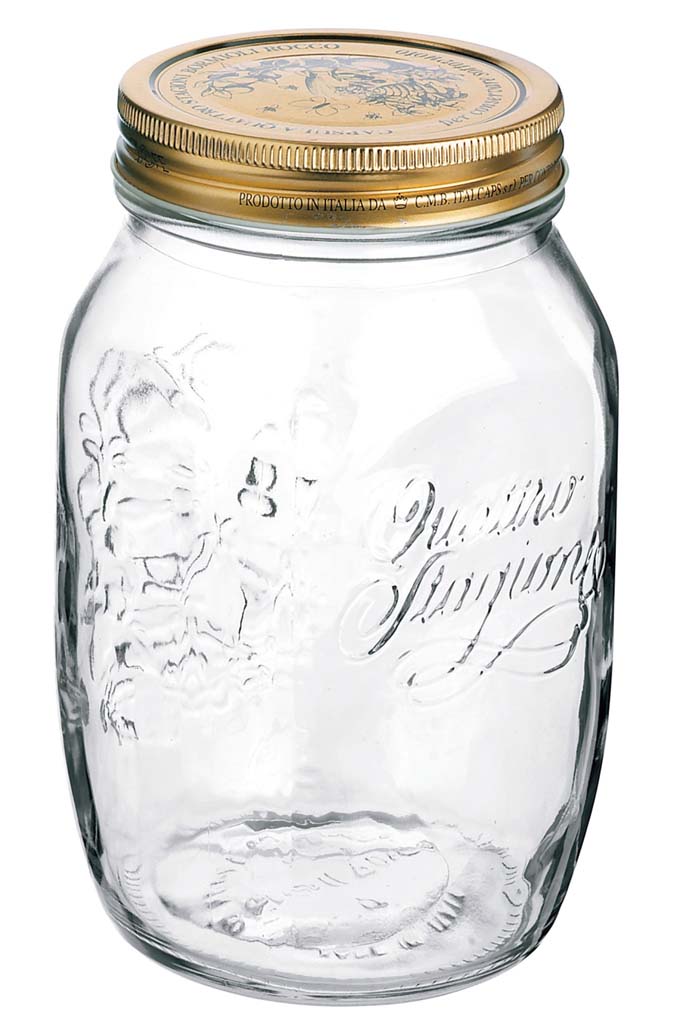 Storage Bins - ボルミオリロッコ クアトロスタッジオーニジャー(H)0.5L(3.49750) 業務用 7165620