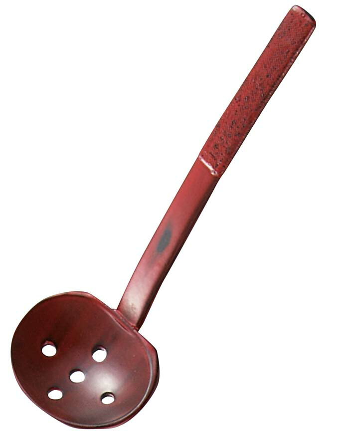 木製 布貼お玉 根来 穴明 73×58×227 業務用 7169100