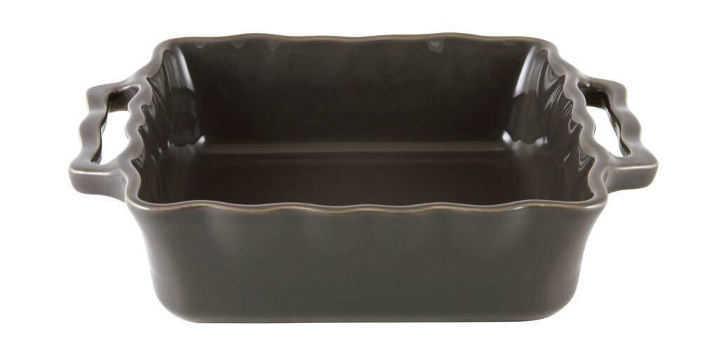 アポーリア スクウェアベイキングディッシュ 25cm ブラックペッパー 110025044 業務用 7291350