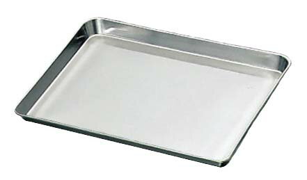 【在庫限り】クローバー 18-8 角盆 小 業務用 0287500