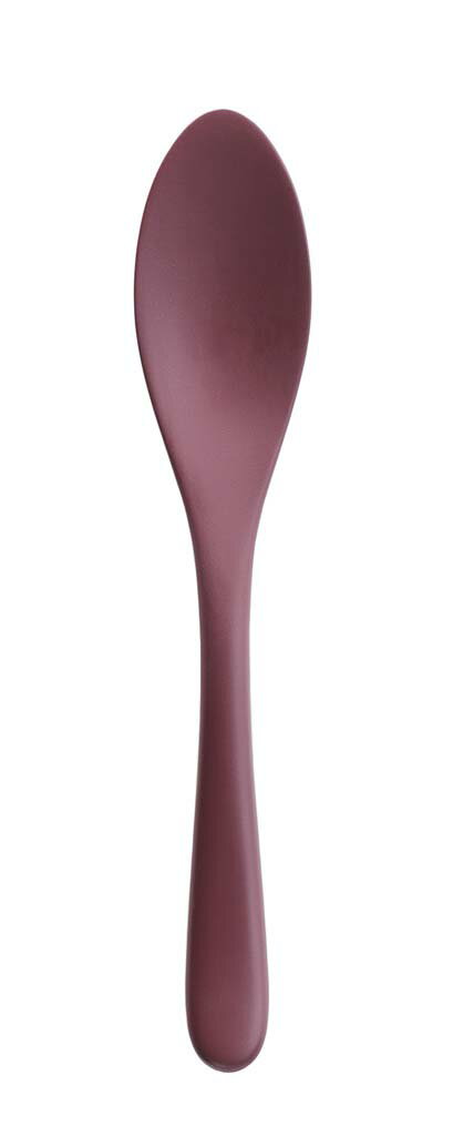 【在庫限り】ぐるめスプーン 18.5cm 朱 GM-4029 業務用 0305510