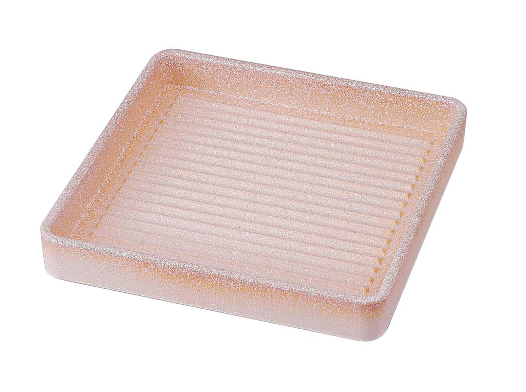 Square Plates - 【在庫限り】 耐熱ABS 正角肉皿 志野 27cm 6-1223-25 業務用 0326780