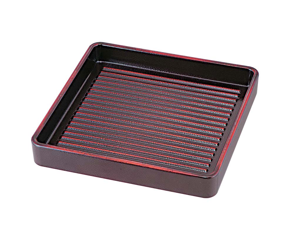 楽天市場】abs正角肉皿 スーパー曙 エンボス加工 24cmの通販