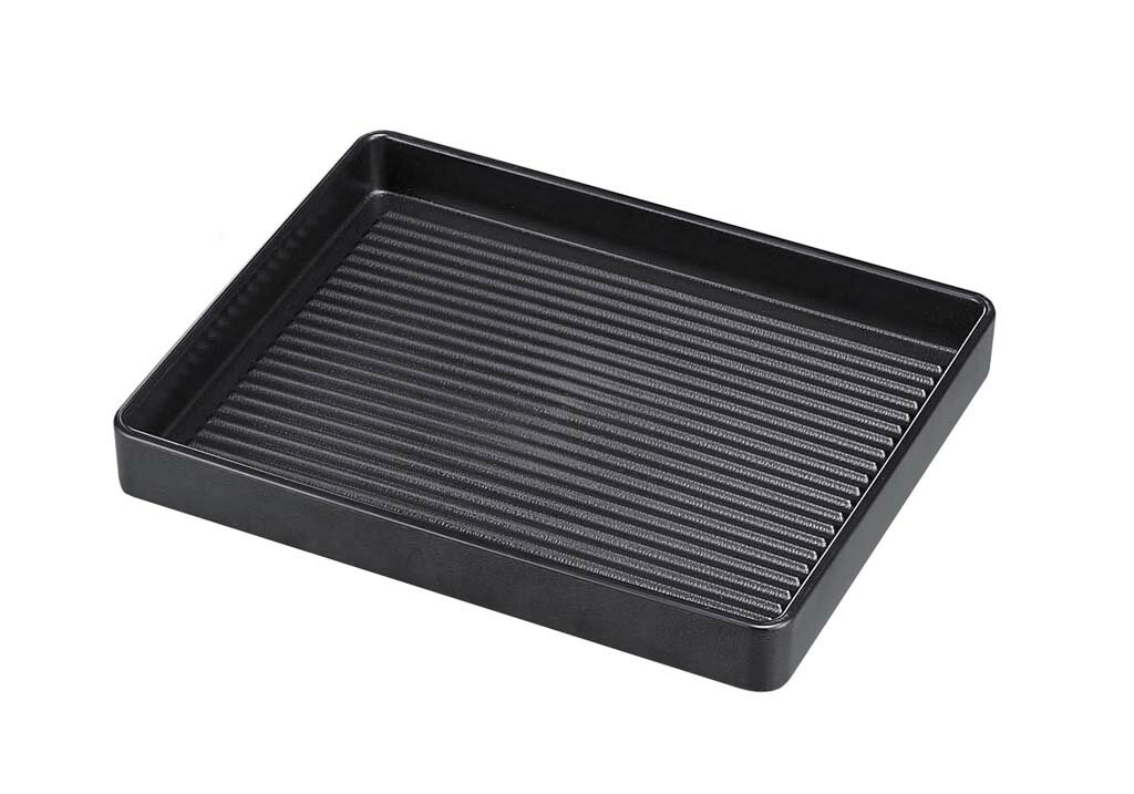 乐天商城 - 【在庫限り】 耐熱ABS 長角肉皿 黒 26cm 6-1224-2 業務用 0326850