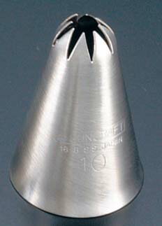 【在庫限り】パティシエール 18-8 口金(星)PP-561 φ10 業務用 0335000