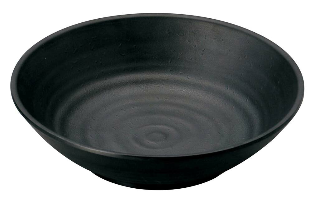 Other - マイン メラミンウェア 丸深皿 黒 大 M11-129 業務用 0361340