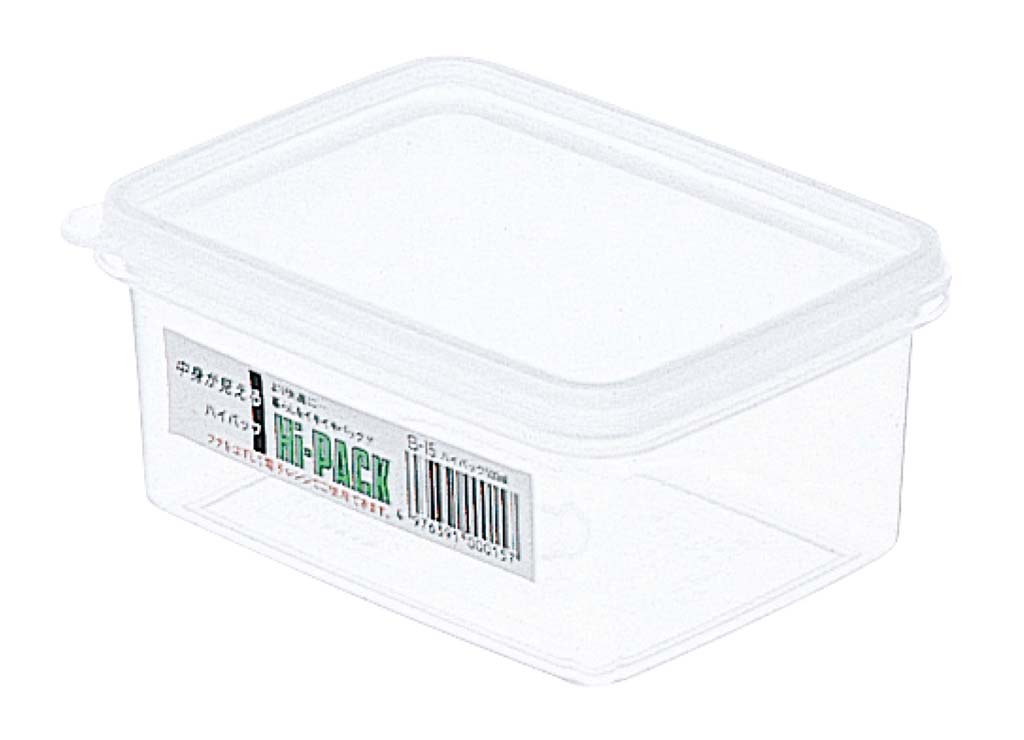 【在庫限り】ハイパック 角型 S-15 業務用 0366900