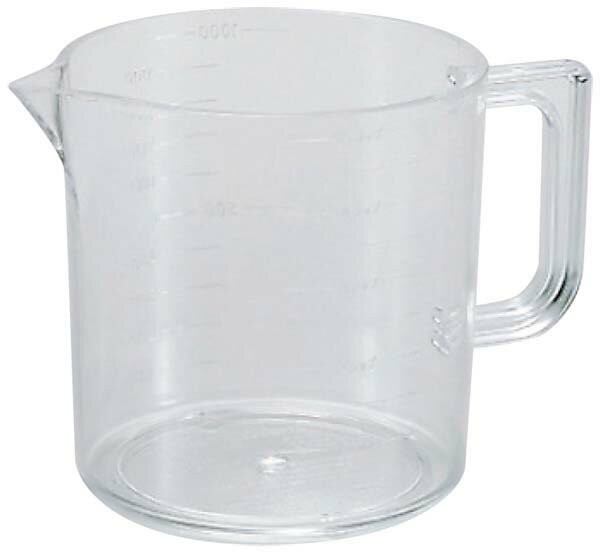 【在庫限り】アクリル メジャーカップ 1L No.622 業務用 0397840