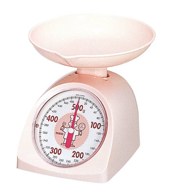 Kitchen Scales - タニタ ベーキングスケール コックさん 500g No.1345 ピンク 業務用 0413800
