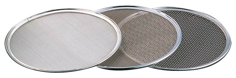18-8 ワンタッチ 裏漉替アミ 24cm 7メッシュ 業務用 0449520